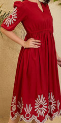 Henna - Elegent Midi Western Wear