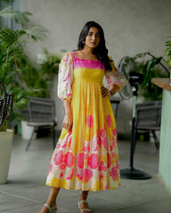 Weena Long Western Dress