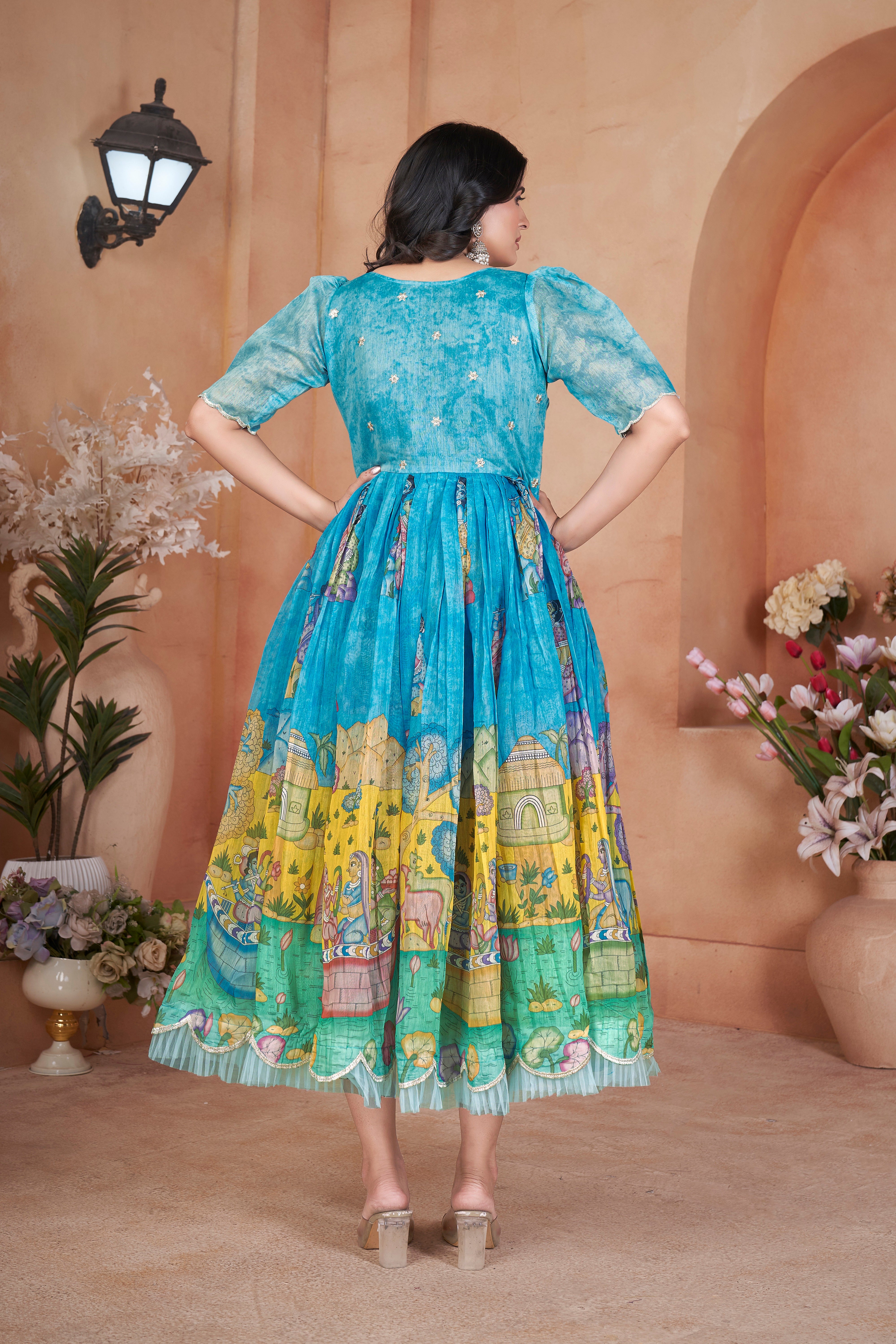 RADHEY-LONG WESTERN DRESS