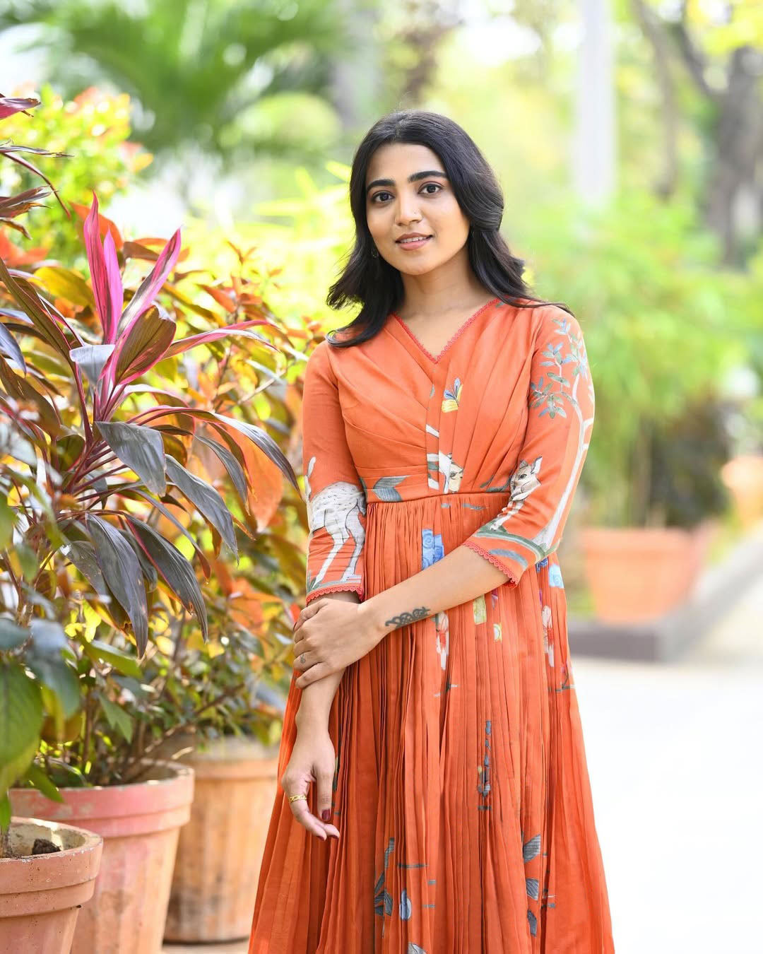 Ghori  Long Indo-Western Dress