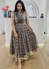 Moyur-Long Western Dress