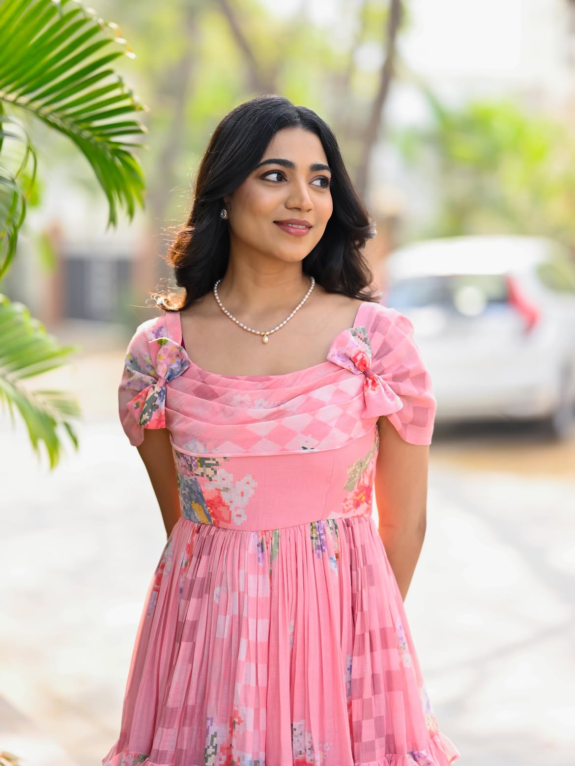 Shamah - Western Long Midi / Tiered Dress