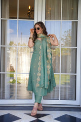 RAKSHITI ANARKALI PAIR WITH DUPATTA SET