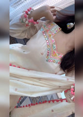LOOKY- EMBROIDERY HEAVY FENCY PAIR WITH DUPATTA SET